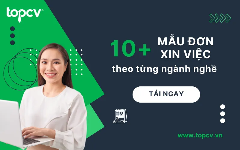 mẫu đơn xin việc